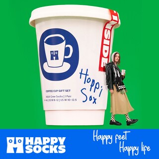 Foto 8 | Calcetines Happy Socks Diseño Taza Café Unisex