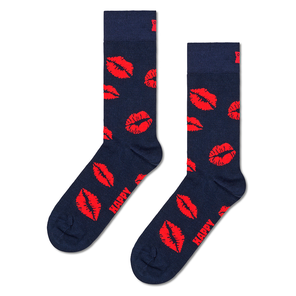 Foto 1 | Calcetines Happy Socks Diseño Labios Kisses Multicolor Unisex