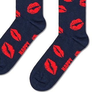 Foto 2 | Calcetines Happy Socks Diseño Labios Kisses Multicolor Unisex