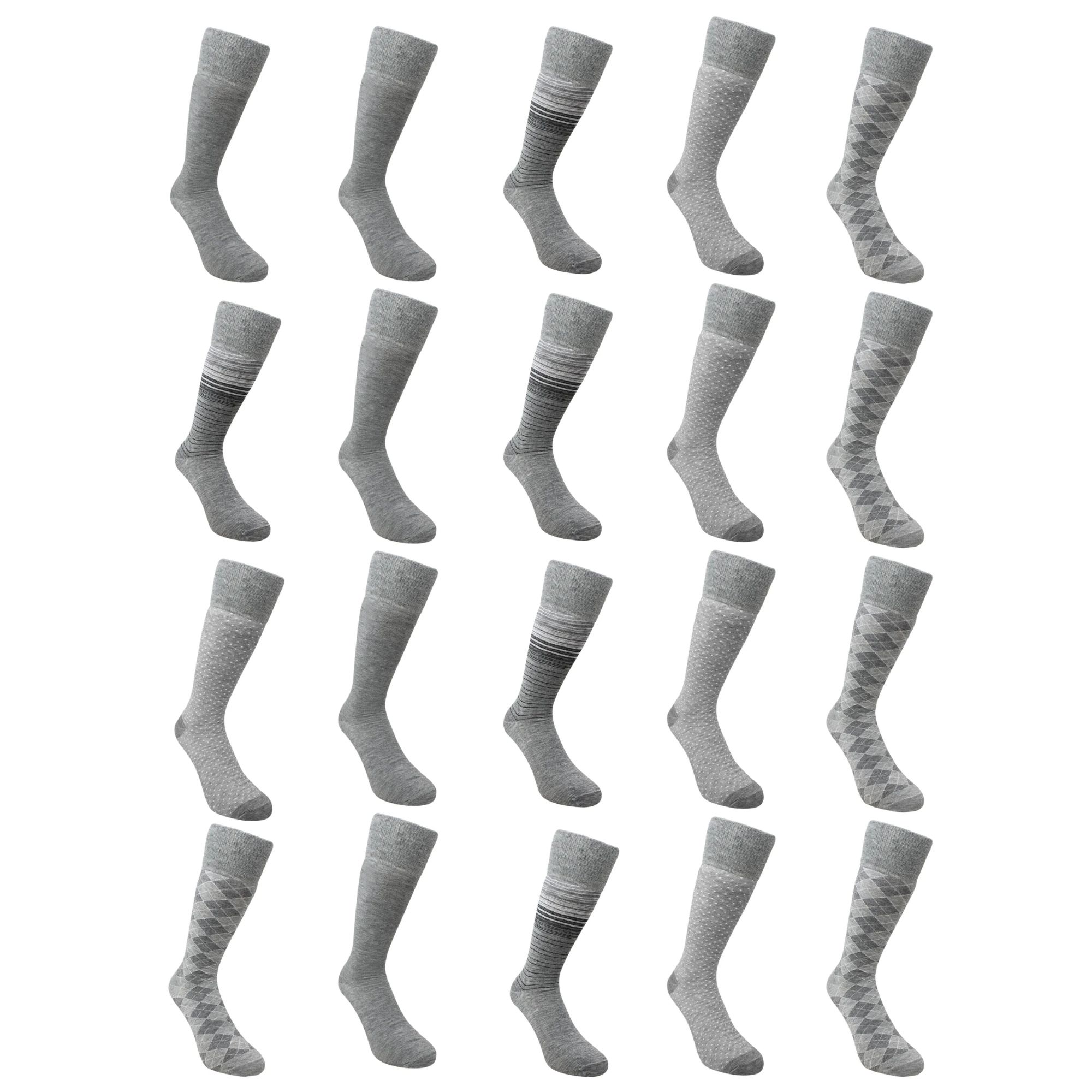 Foto 3 pulgar | Calcetas Largas Fruit Of The Loom para Hombre 20 Pares