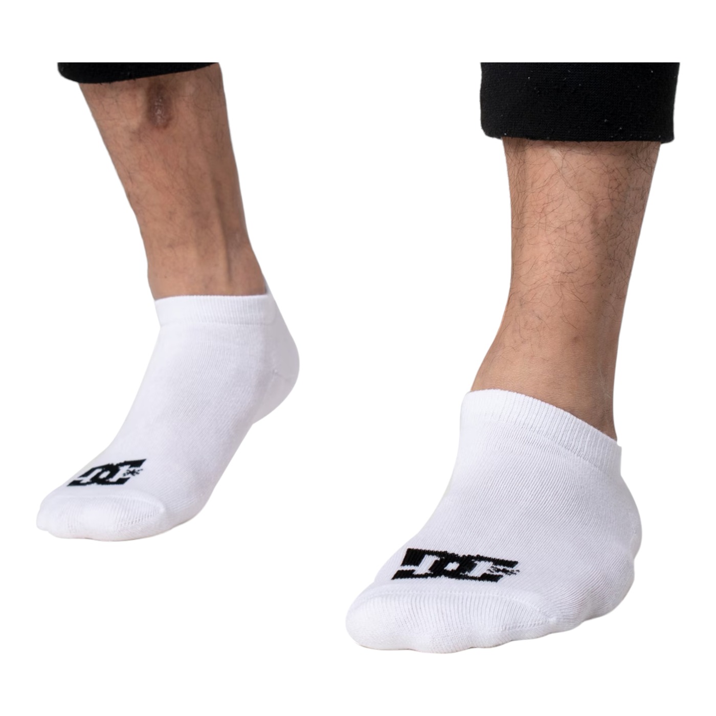 Foto 2 pulgar | Calcetines Dc Shoes Blancos 3 Pares para Hombre