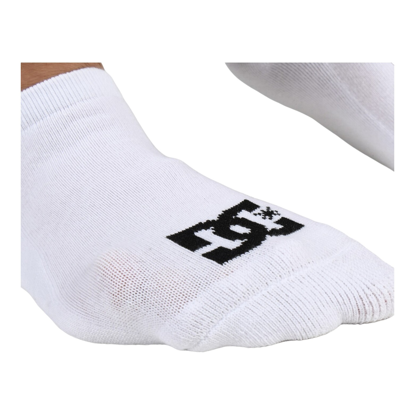 Foto 3 pulgar | Calcetines Dc Shoes Blancas 3 Pares Unisex