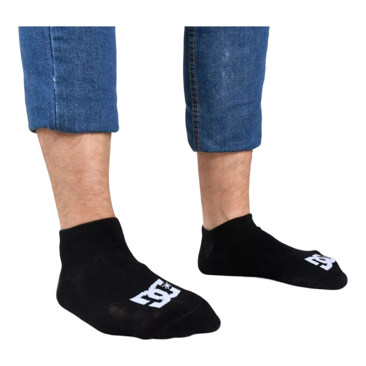 Foto 3 pulgar | Calcetines Dc Shoes Negras 3 Pares Unisex