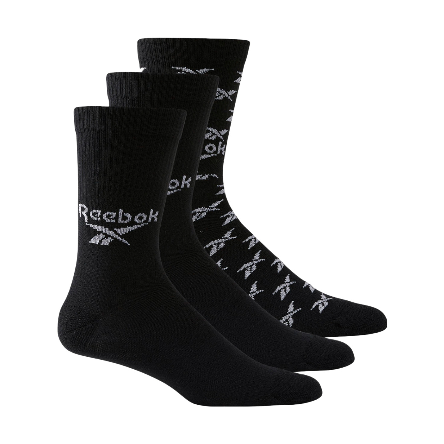 Foto 2 pulgar | Calcetines Reebok Negros Gg6683 Unisex