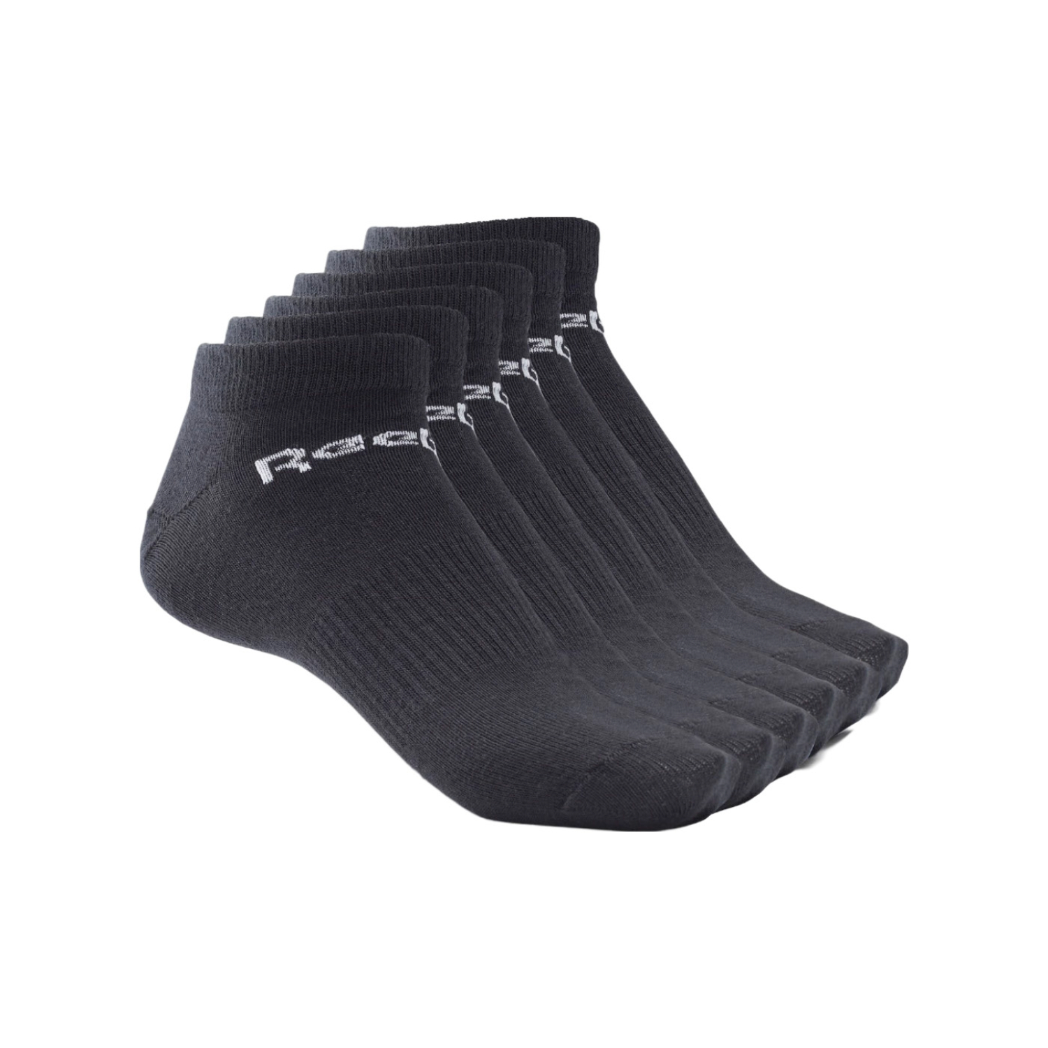 Paquete de 6 Pares de Calcetines Reebok Color Negro Unisex  Modelo GH8163