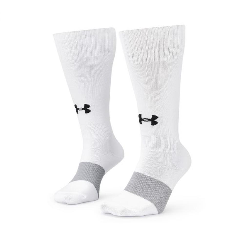 Foto 2 pulgar | Calcetas Under Armour Socks OTC Unisex Blancas para Hombre