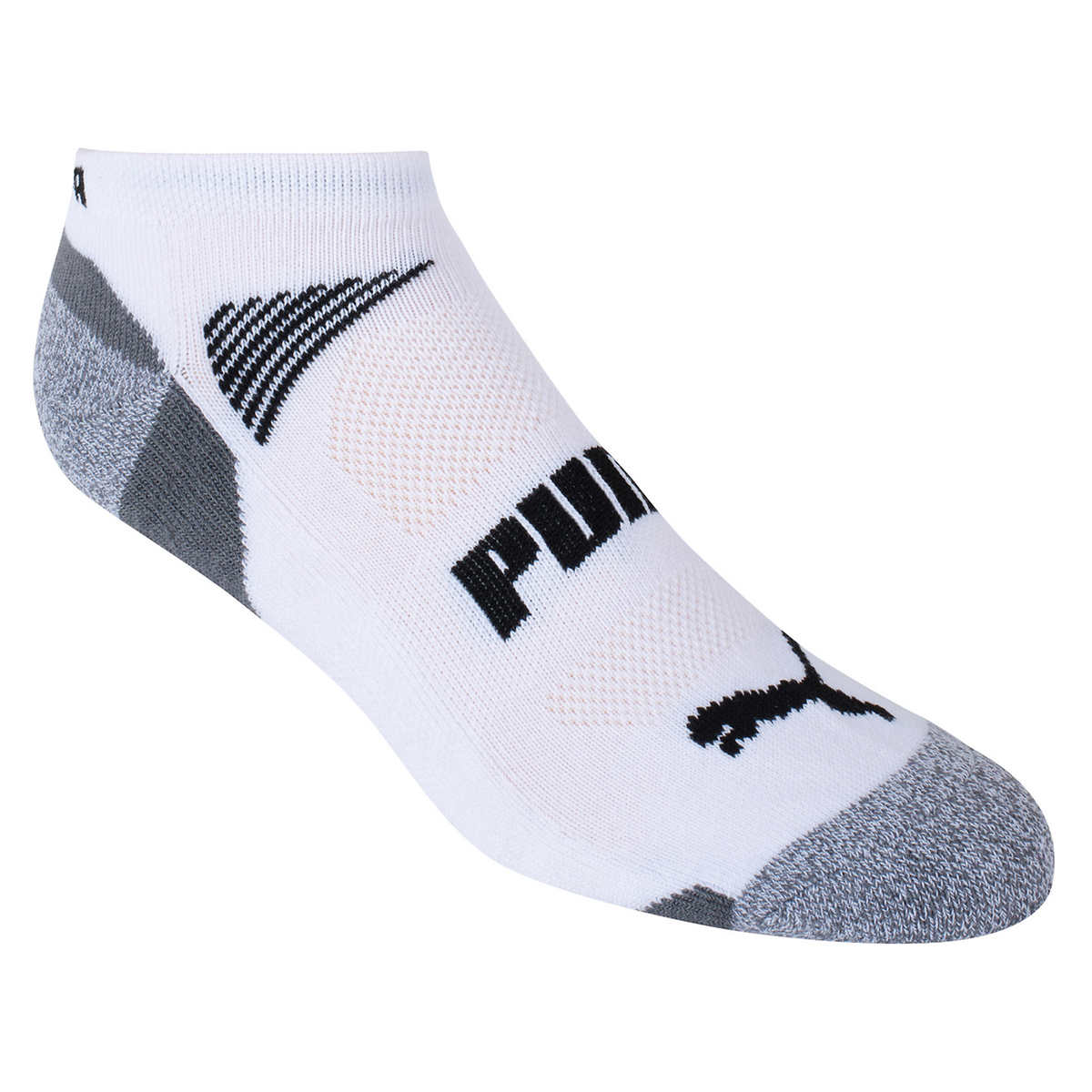 Foto 5 pulgar | Calcetas Puma 10 Pares Deportivas Blanco para Hombre