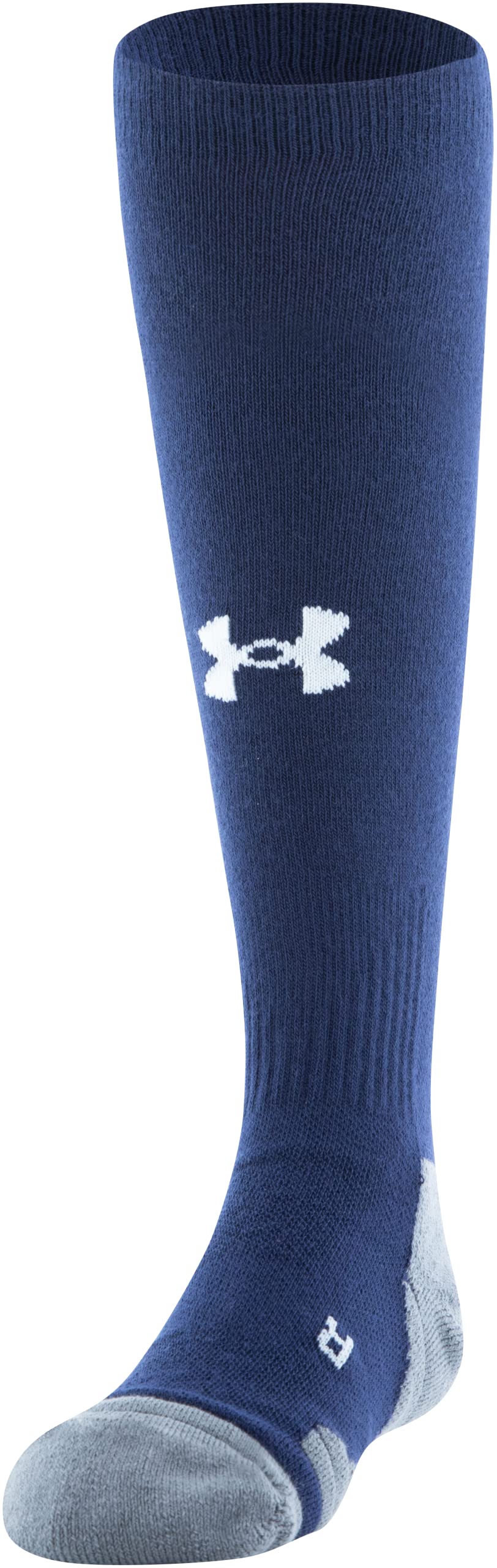 Calcetines Under Armour Youth Team Para Colocar Sobre La Pantorrilla, 1 Par, Color Azul - Venta Internacional.