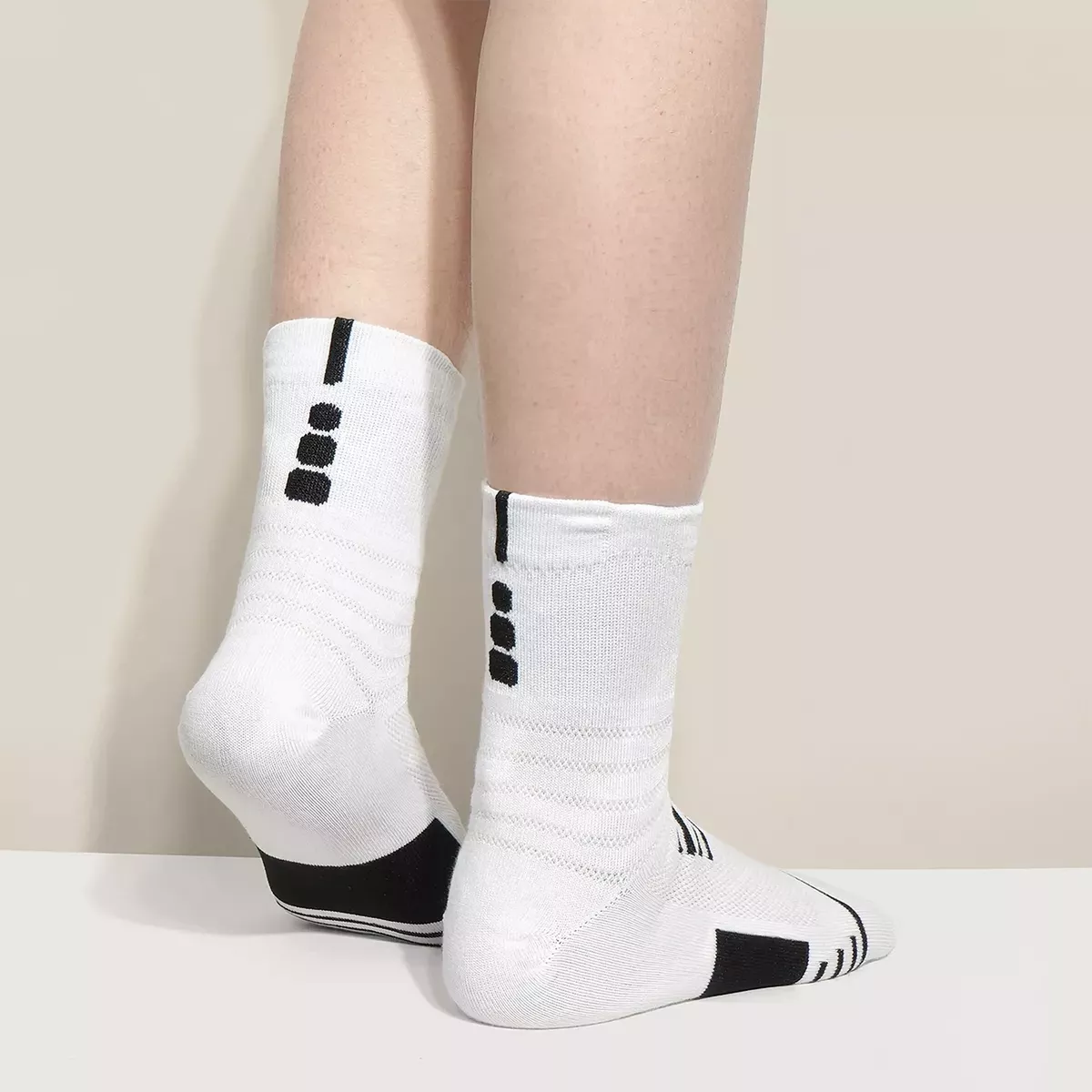 Foto 4 | 24 Pares Calcetines Deportiva Eo Safe Imports Esi-15790 Blanco