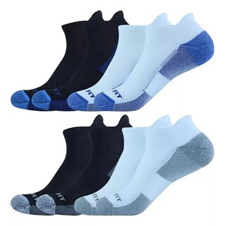 Foto 2 | 12 Pares Calcetines Deportivos Acolchados Antiampollas Eo Safe Imports Esi-15942 Multicolor