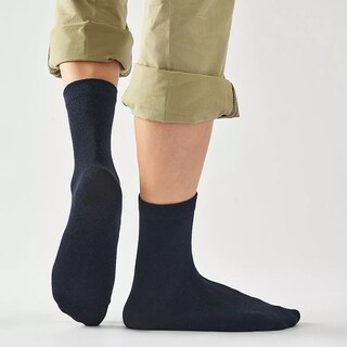 Foto 2 | Calceta Deportiva de Algodón 10 Pares Eo Safe Imports Esi-17325 Azul para Hombre