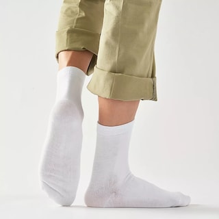 Foto 2 | Calcetas Deportivas Eo Safe Imports ESI-17326 Blancas para Hombre 10 Pares