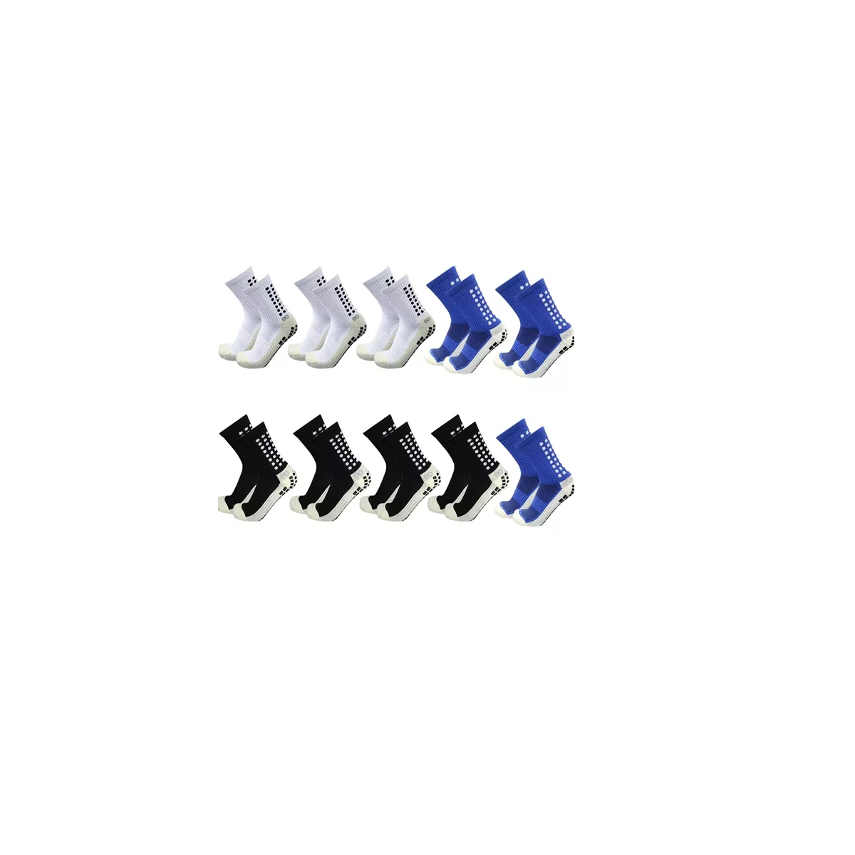 Language Set 10 Par Calcetin Media Deportivos. Eo Safe Imports Esi-11214-1 Multicolor