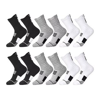 Foto 1 | Set 12pares De Calcetas Deportivas Eo Safe Imports Esi-14674-1 Multicolor