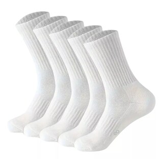 Foto 2 | Calceta Deportiva Hombre Paquete 12 Pares Eo Safe Imports Esi-14671-1 Blanco