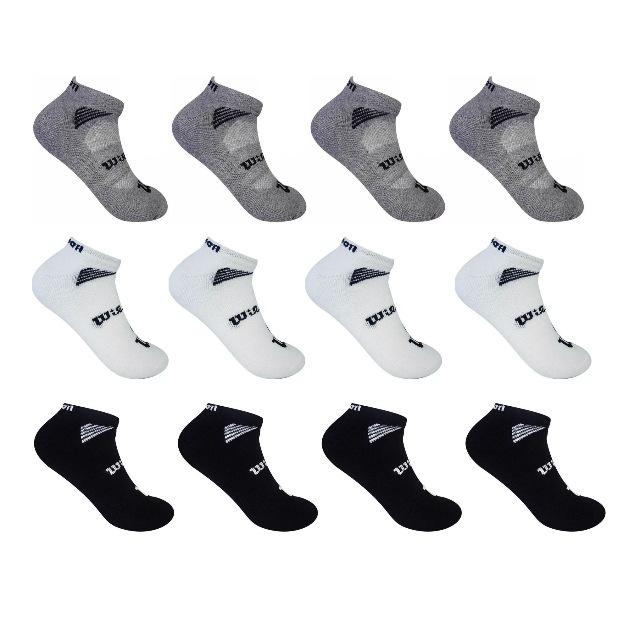 Foto 3 pulgar | 12 Pares De Tines Para Hombre Wilson Color Multicolor Afelpadas
