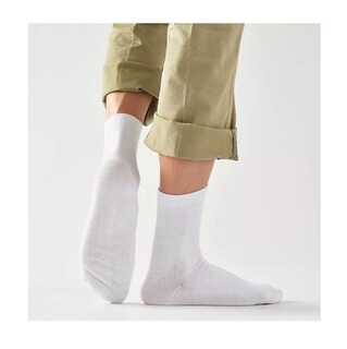 Foto 2 | Calceta Deportiva Lab.g Para Hombre 100% Algodón 10 Pares Blanco