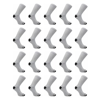 Foto 2 | Calcetas Fruit Of The Loom Grises para Hombre 20 Pares