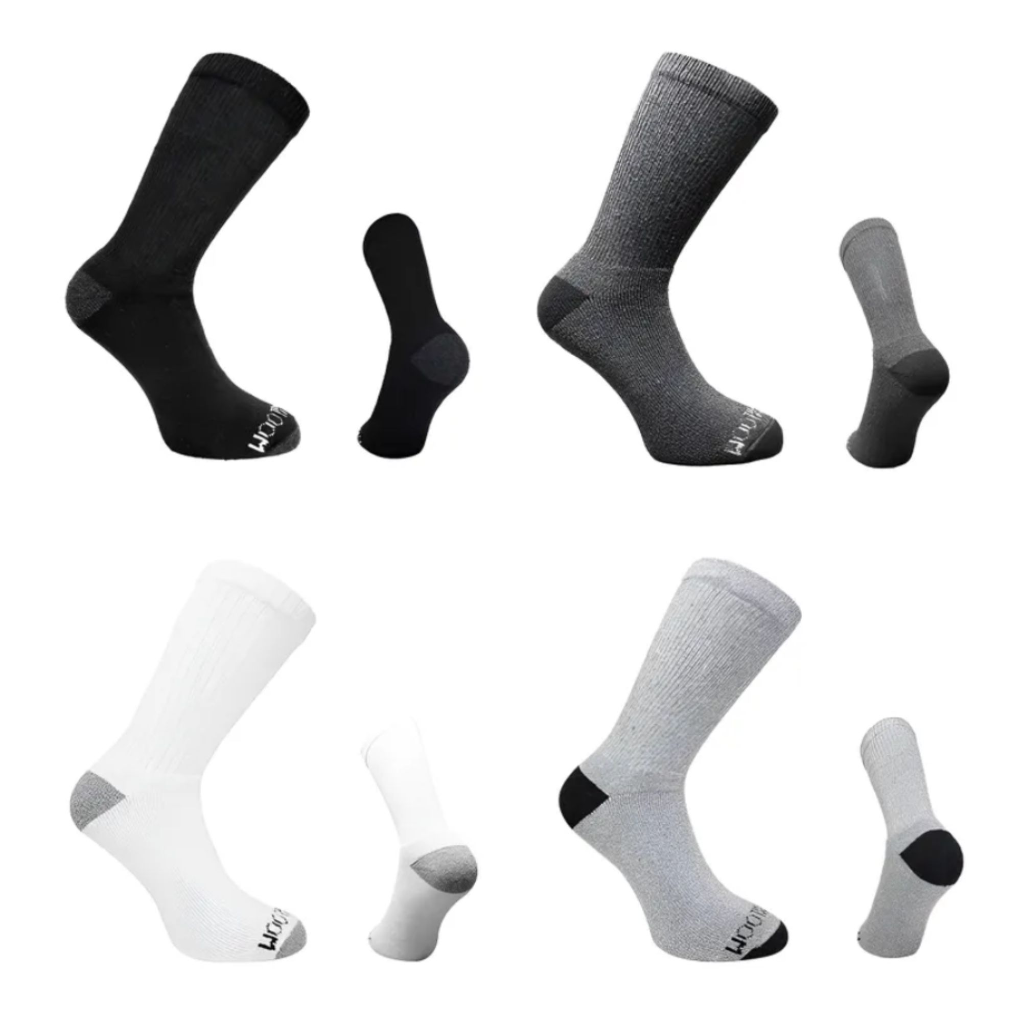 Calcetas Largas Fruit Of The Loom para Hombre  12 Piezas