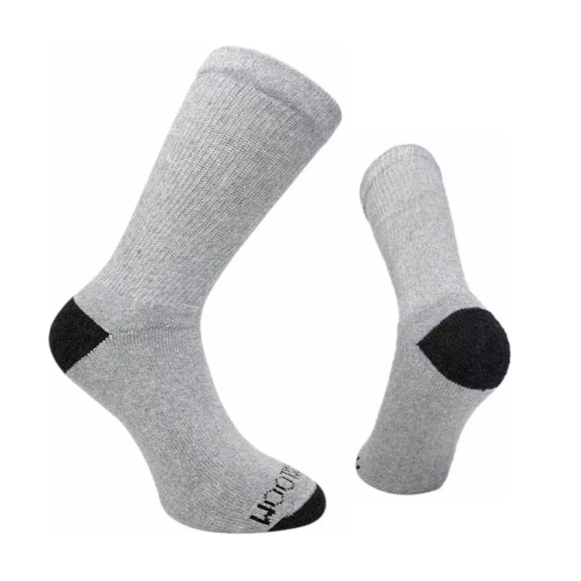 Foto 2 pulgar | Calceta Fruit Of The Loom Grises para Hombre 12 Pares