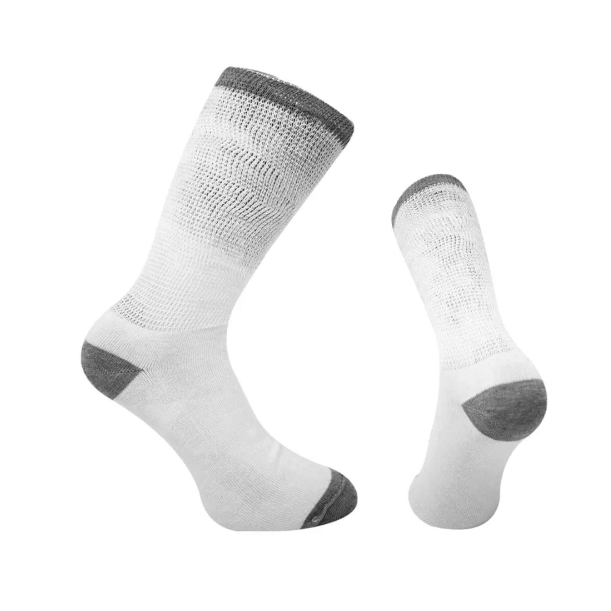 Foto 5 pulgar | 12 Pares Calceta Pie Diabetico Para Hombre Wilson Color Blanco Y Marino