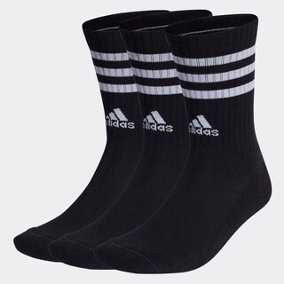 Foto 2 | Calcetas Adidas Negras 3 Pares Unisex
