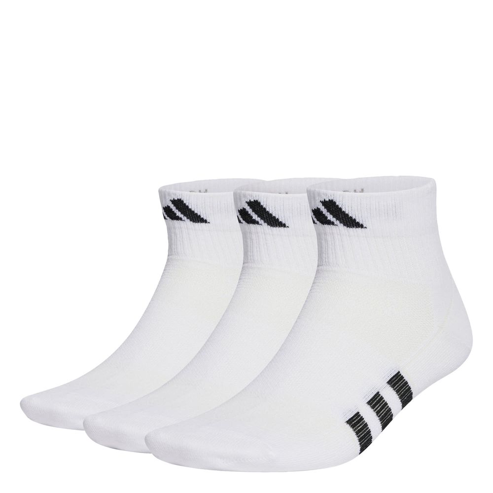 Foto 2 pulgar | Calcetines Performance Light Corte Medio (3 Pares) Adidas Blanco Unisex