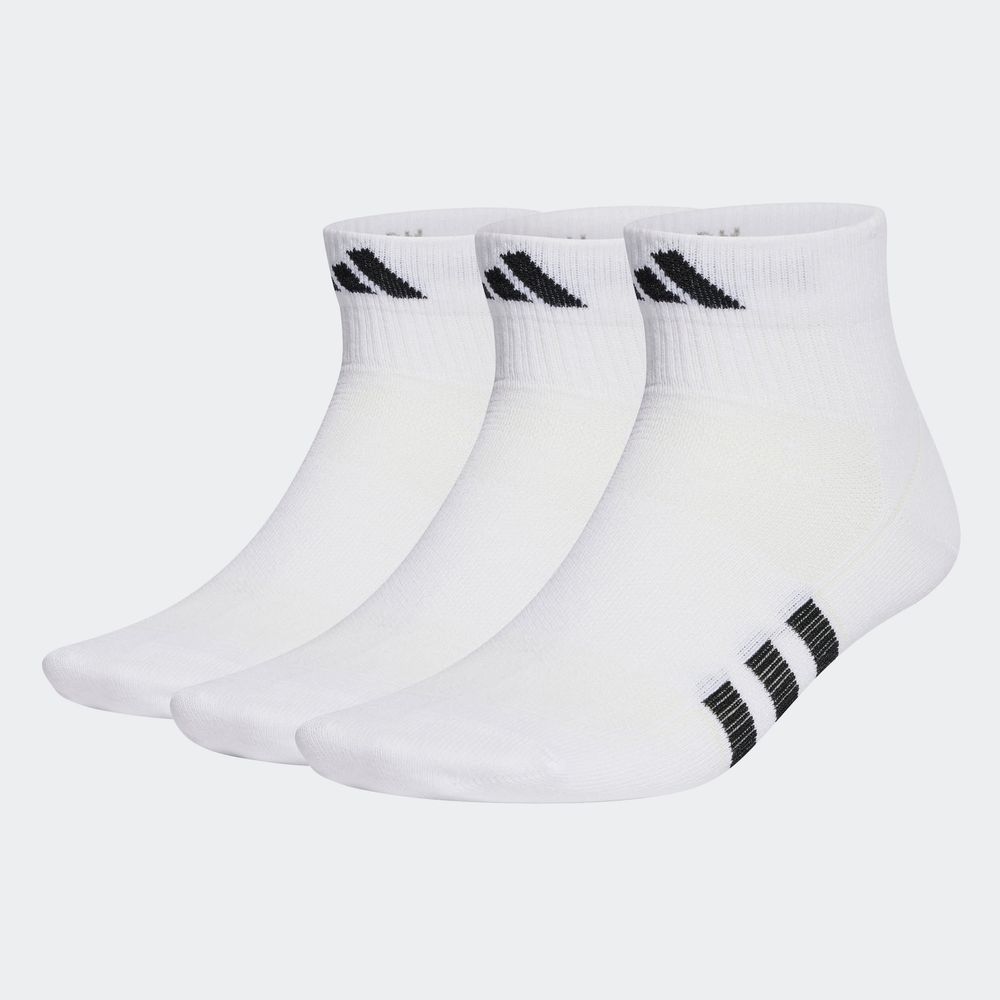 Foto 3 pulgar | Calcetines Performance Light Corte Medio (3 Pares) Adidas Blanco Unisex