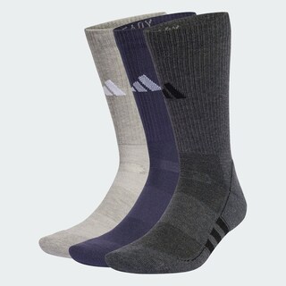 Foto 2 | Calcetines Clásicos Performance Cushioned 3 Pares Adidas Gris Unisex