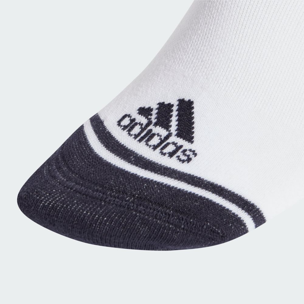 Foto 4 pulgar | Calcetines Clásicos Sportswear Bordados Y Acolchados 1 Par Adidas Blanco Unisex