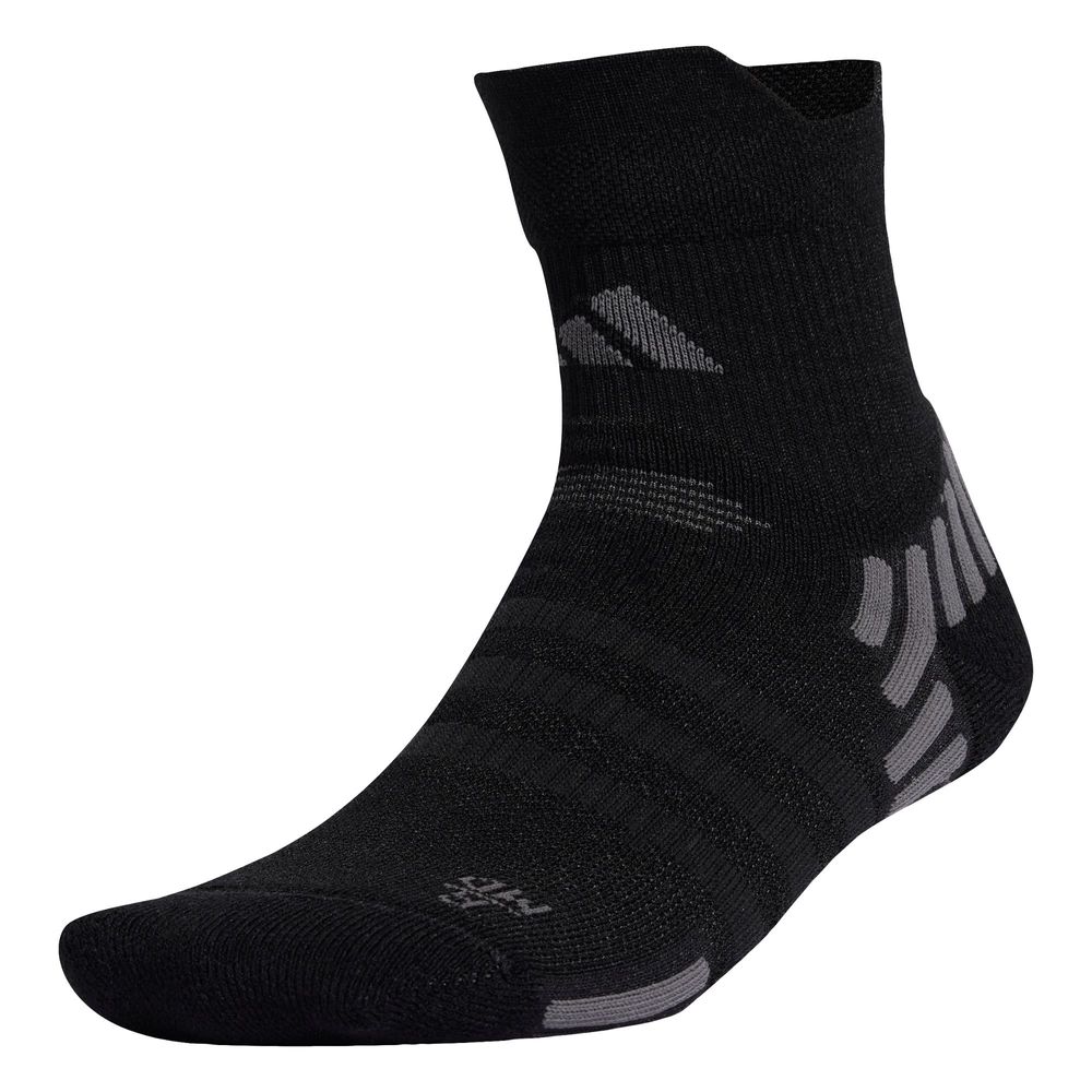 Foto 2 pulgar | Calcetines Performance Training Largo Arriba Del Tobillo Adidas Negro Unisex