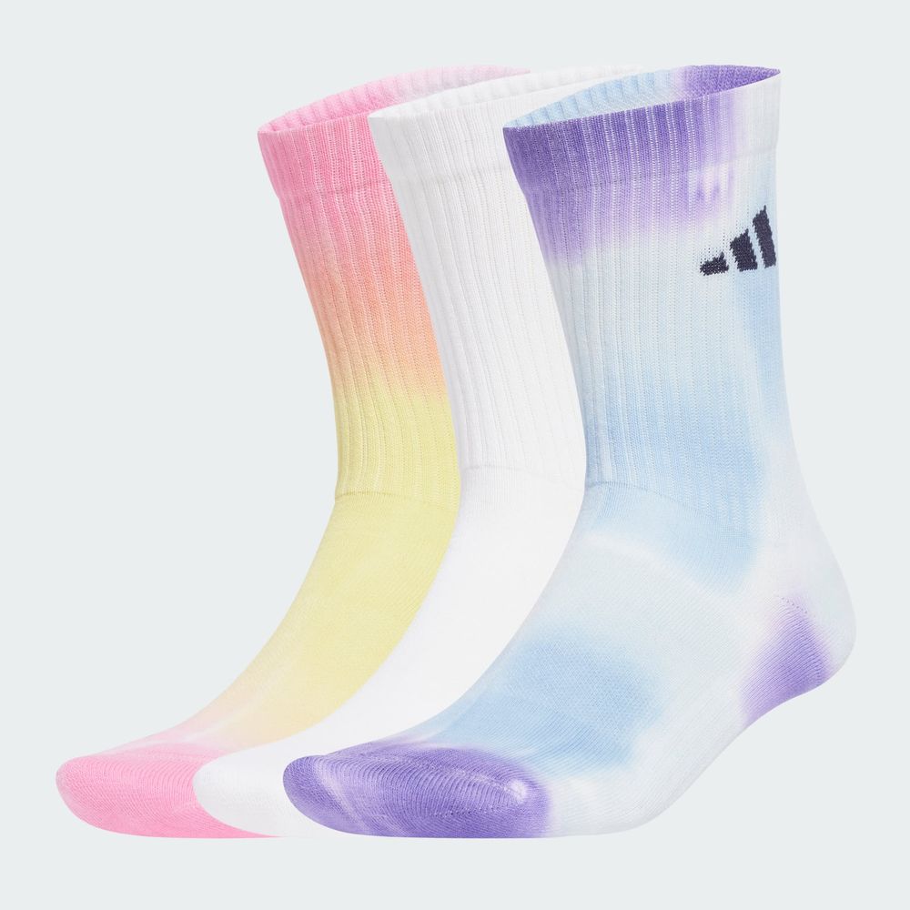 Foto 4 pulgar | Calcetines Tie-dye 3 Pares Adidas Multicolor Unisex