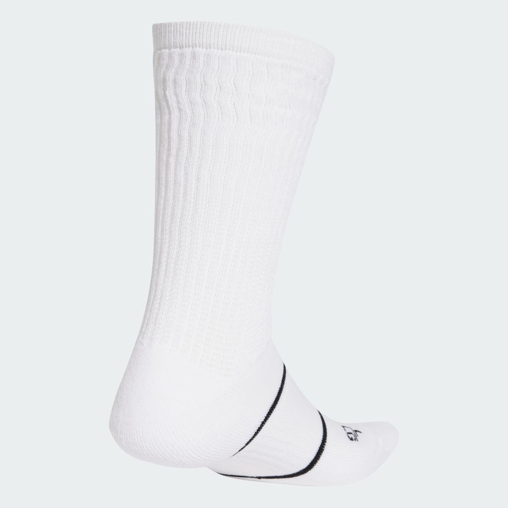 Foto 3 pulgar | Calcetines Sportswear Slouch Adidas Blanco Unisex