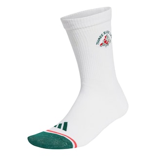Foto 1 | Calcetines Estampadas Adidas Blanco Unisex
