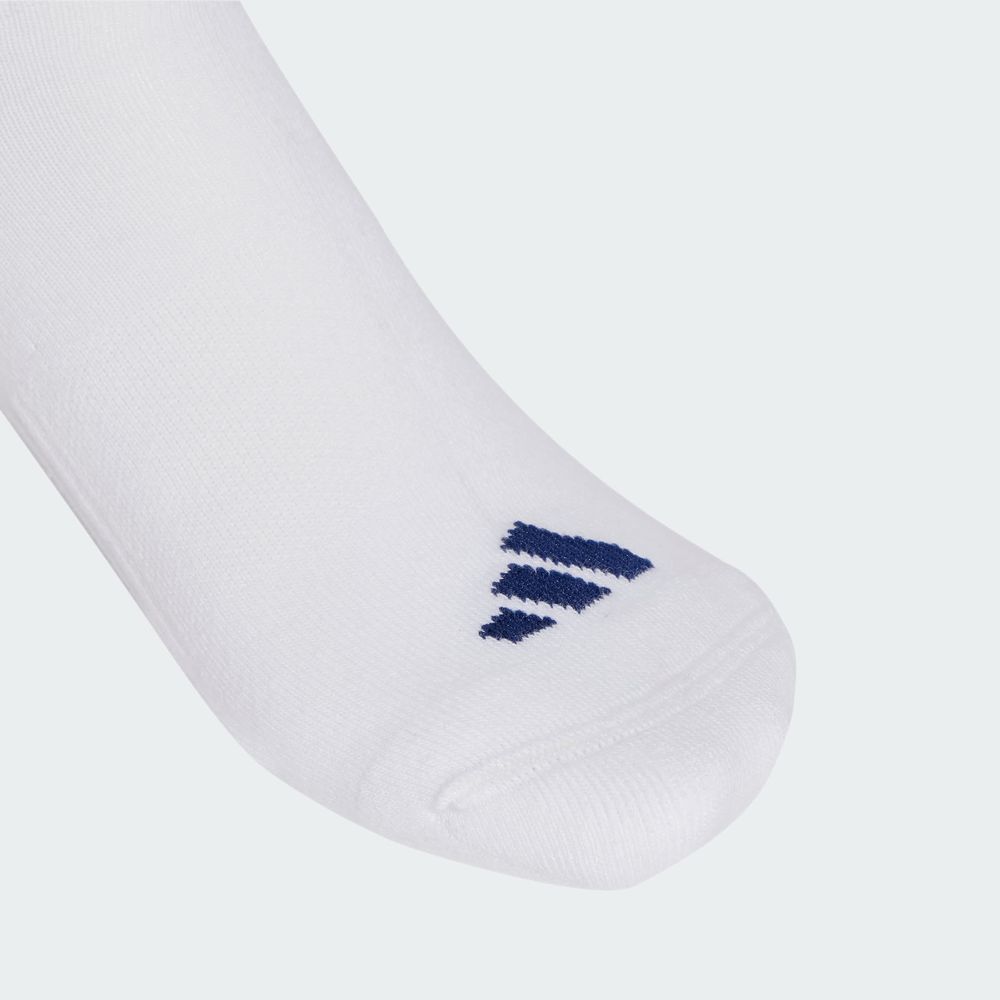 Foto 4 pulgar | Calcetines A Media Pantorrilla Sportswear Block 2 Pares Adidas Blanco Unisex