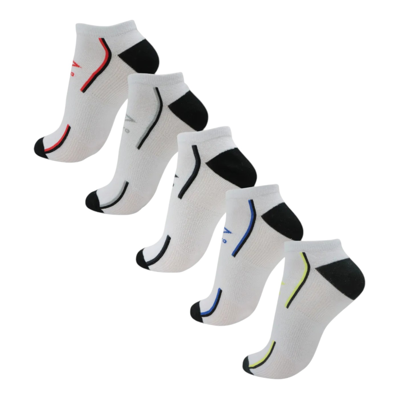 Foto 3 pulgar | Calcetines Umbro Tin Algodón 5 Pack Multicolor para Hombre