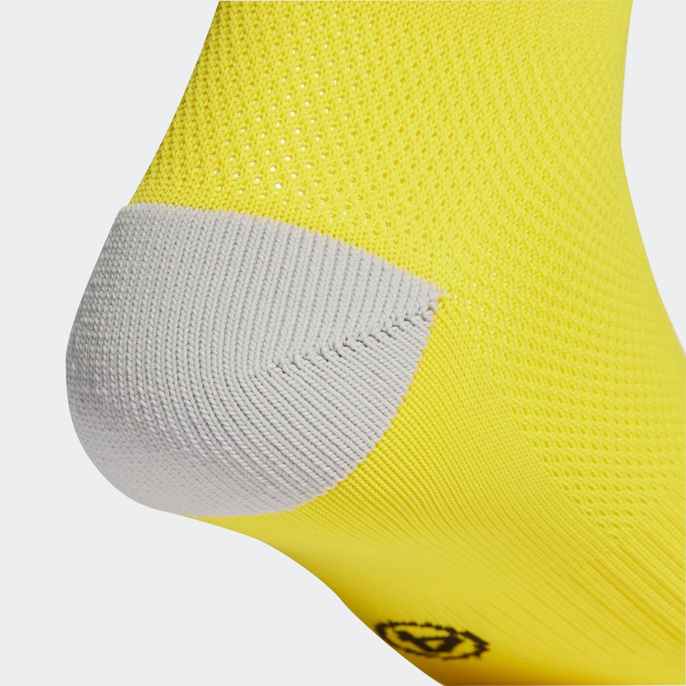 Foto 4 pulgar | Calcetines Milano 23 Adidas Amarillo Unisex