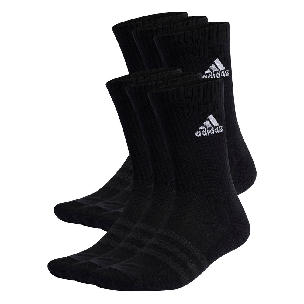 Calcetines Clásicos Acolchados Sportswear 6 Pares Adidas Negro Unisex