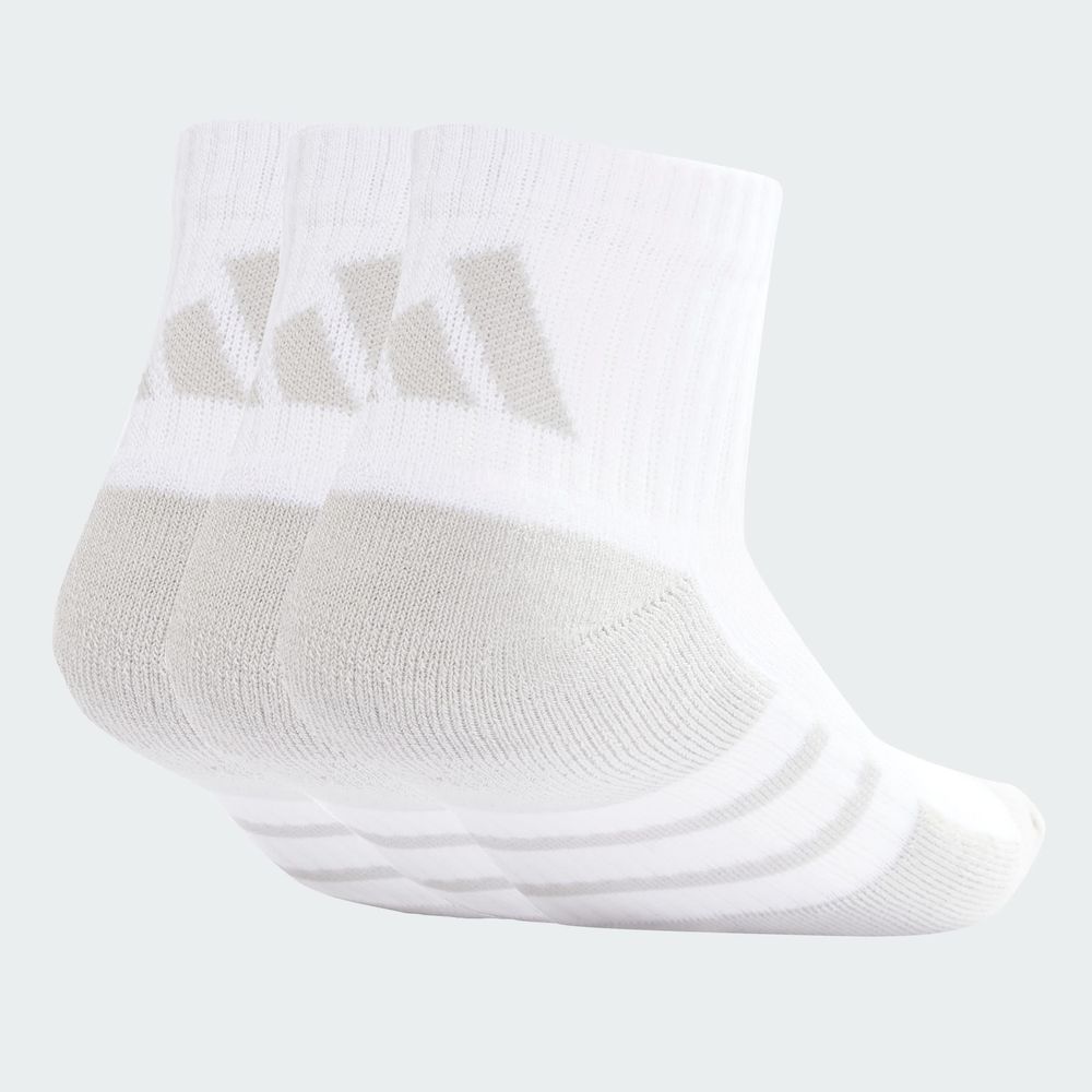 Foto 3 pulgar | Calcetines Essentials Climacool Quarter 3 Pares Adidas Blanco Unisex