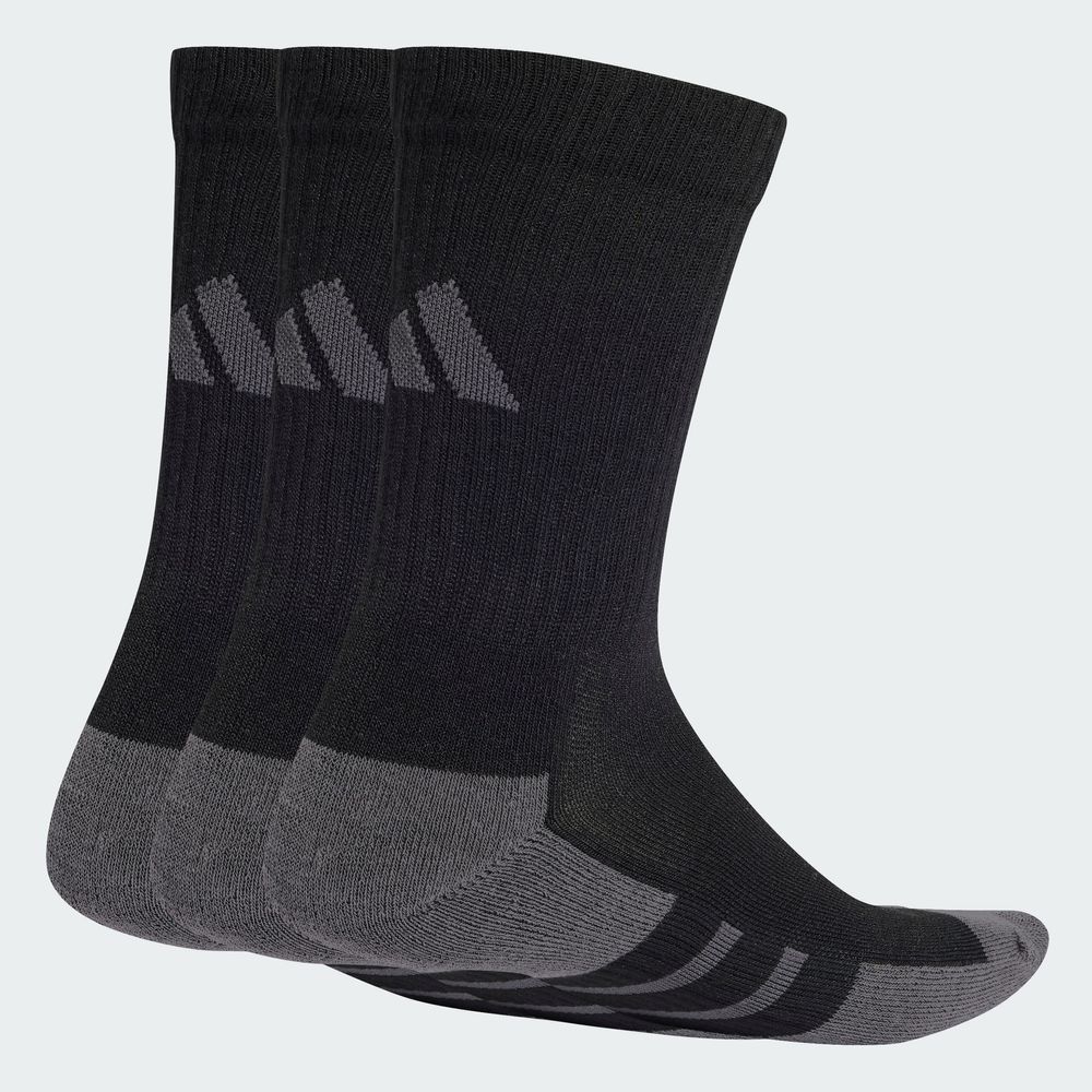 Foto 3 pulgar | Calcetines Essentials Climacool Crew 3 Pares Adidas Negro Unisex