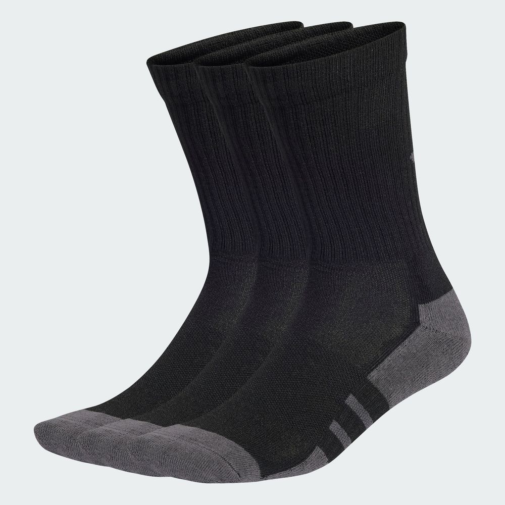 Foto 4 pulgar | Calcetines Essentials Climacool Crew 3 Pares Adidas Negro Unisex