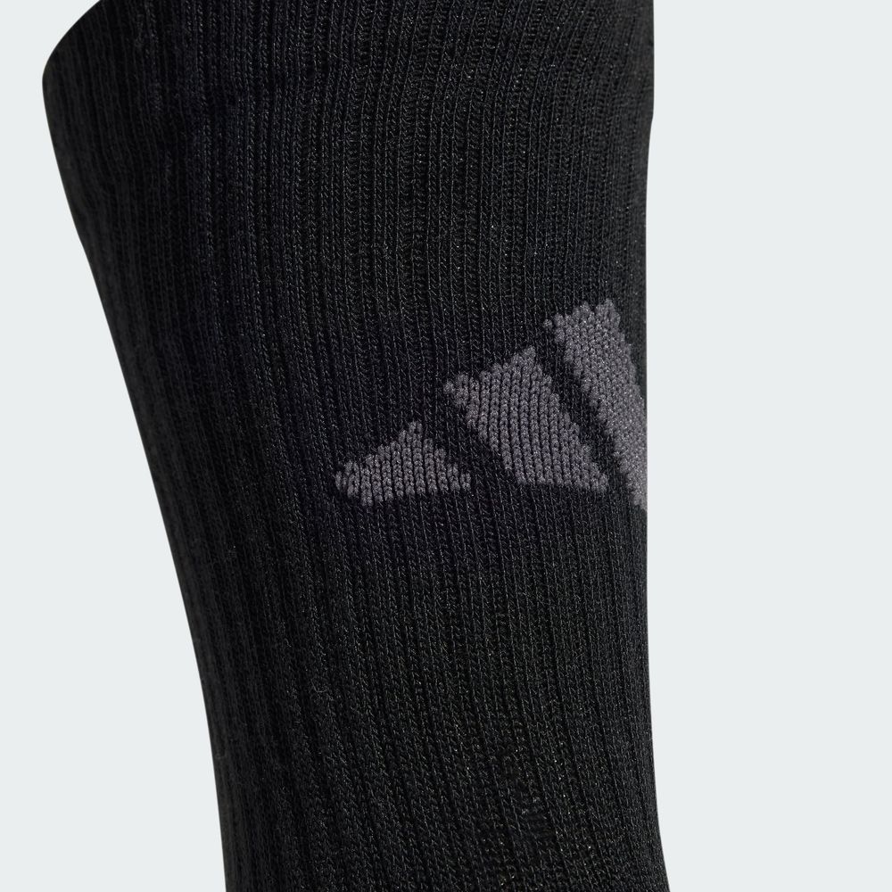 Foto 6 pulgar | Calcetines Essentials Climacool Crew 3 Pares Adidas Negro Unisex