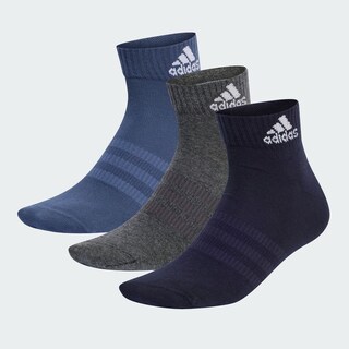 Foto 2 | Calcetines Al Tobillo Delgados Y Livianos 3 Pares Adidas Azul Unisex