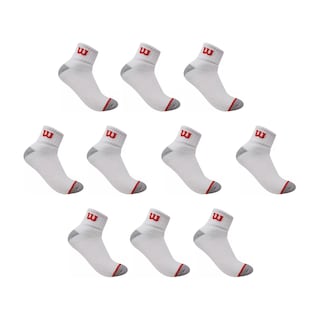 Foto 2 | Calcetas Tines Wilson Blancas para Hombre 10 Pares