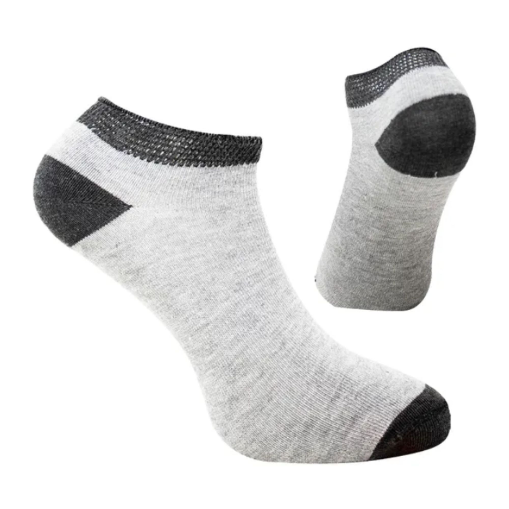 Foto 4 | 12 Pares De Tin Para Hombre, Diabetico, Wilson, Color Jaspe Y Negro