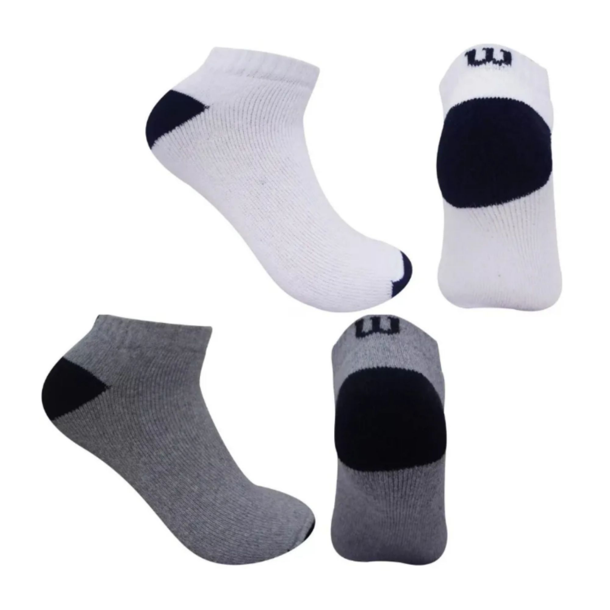 Foto 1 | 20 Pares De Tin Para Hombre Afelpado, Wilson , Color Multicolor
