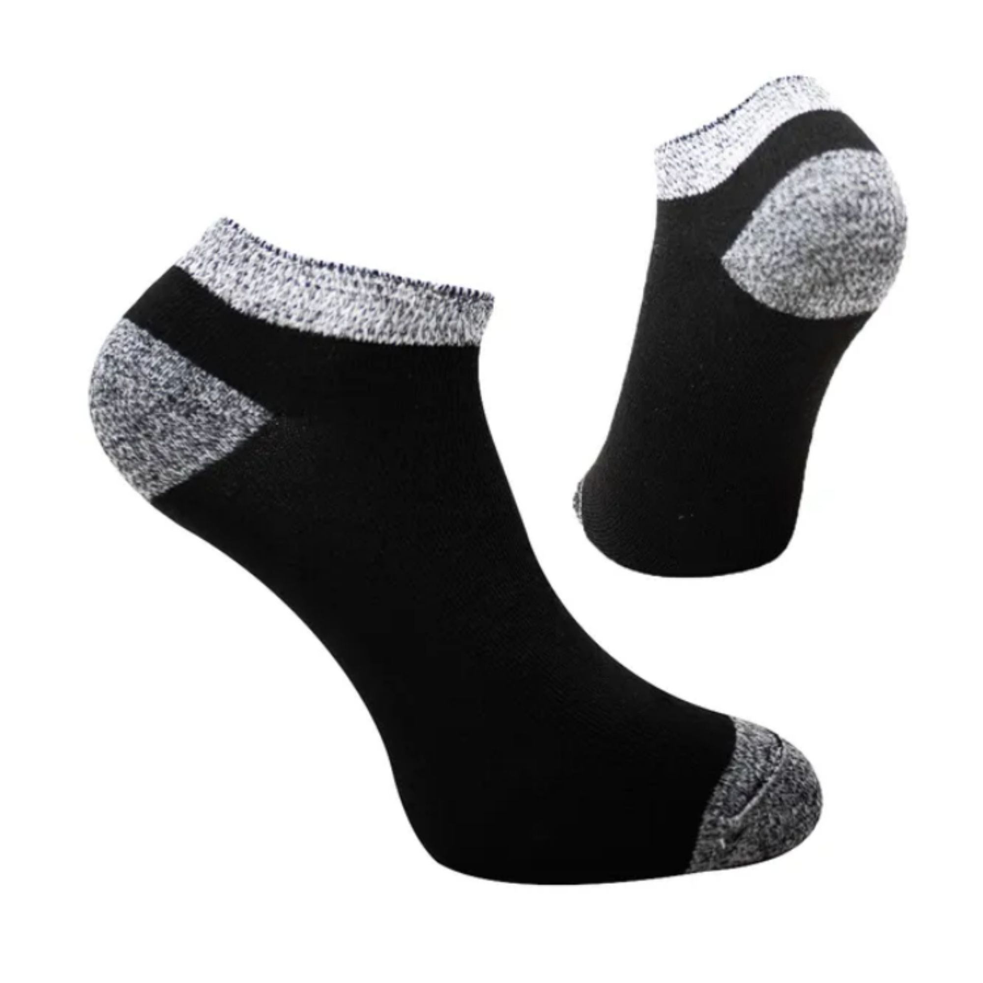 Foto 4 pulgar | 12 Pares De Tin Para Hombre, Diabetico, Wilson, Color Azul Marino Y Negro