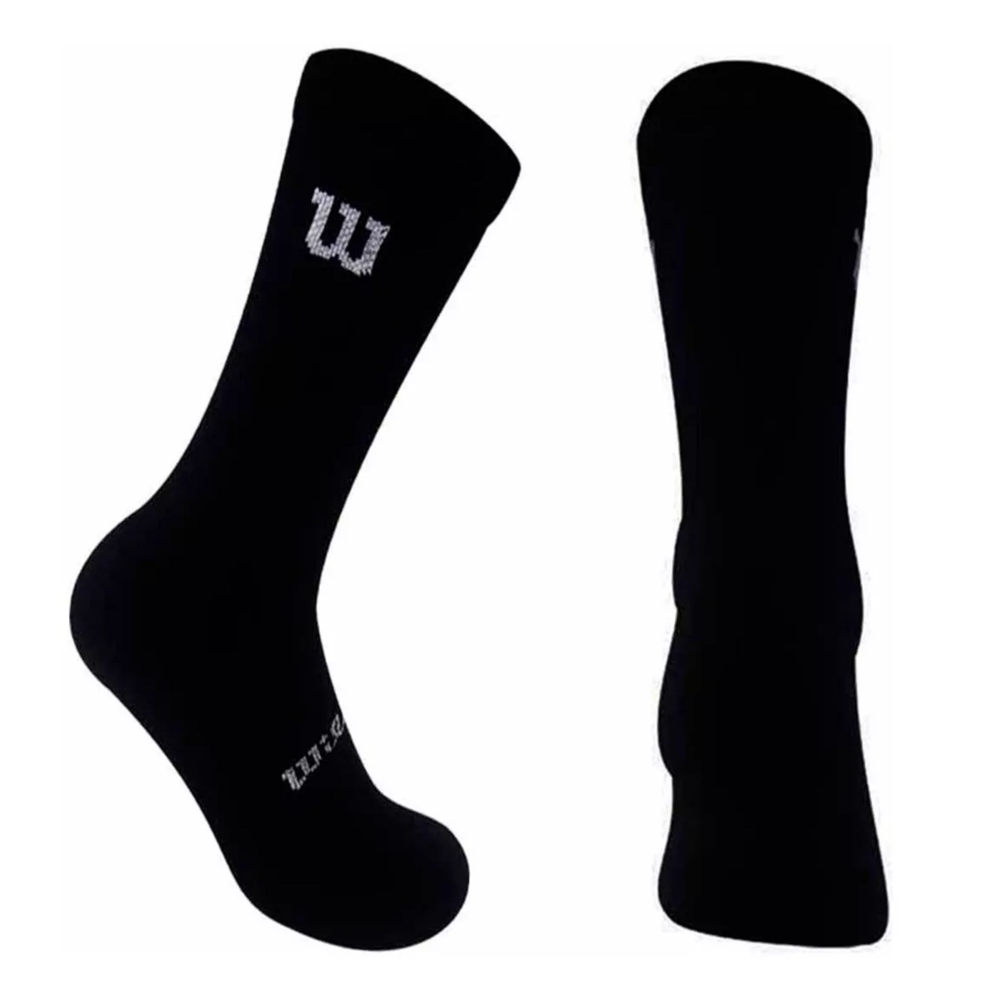 10 Pares De Calceta Para Hombre, Wilson , Color Negro