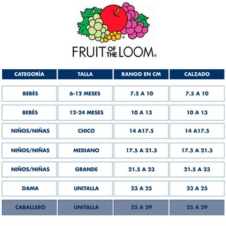 Foto 3 | Calcetas Deportivas Fruit Of The Loom para Hombre 10 Pares