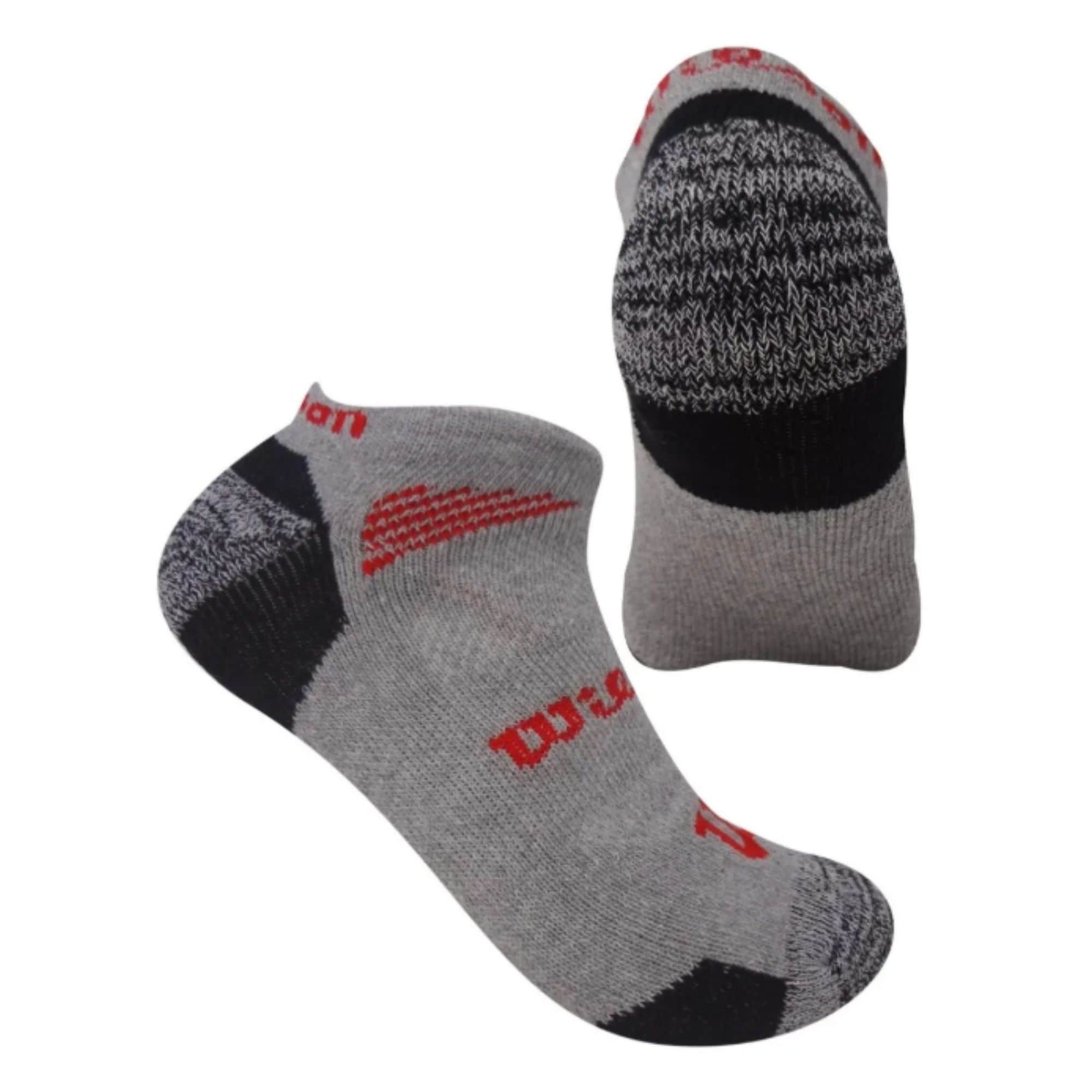 20 Pares De Tin Para Hombre Afelpado, Wilson , Color Jaspe $450